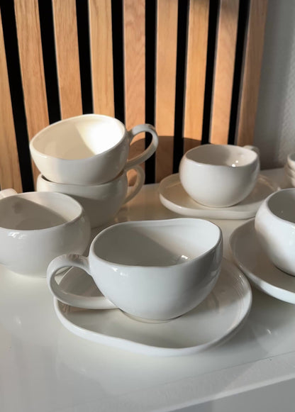 Barles Kaffeetassen Set für 6 Personen - 12 Teile